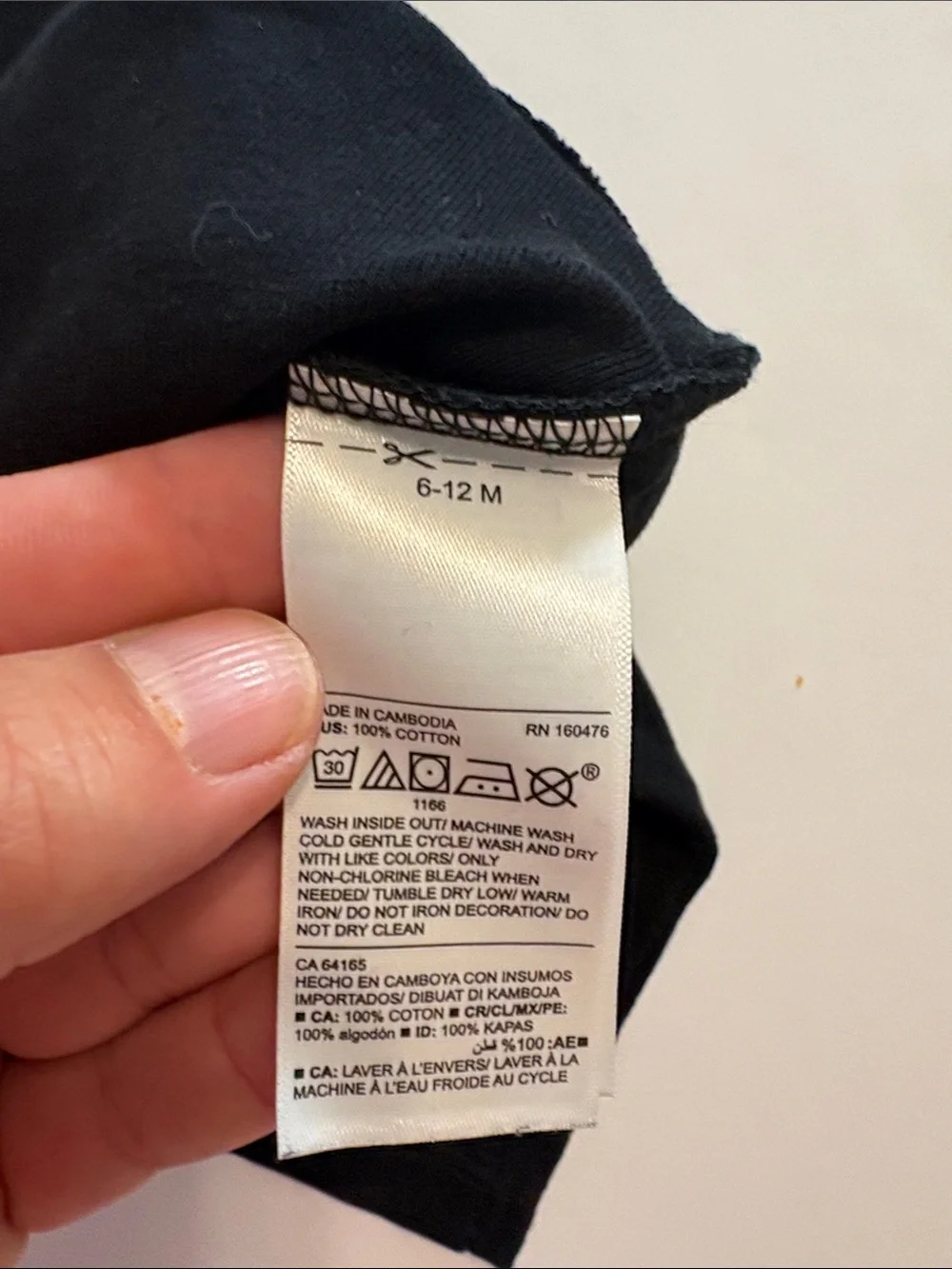 Old Navy black long
